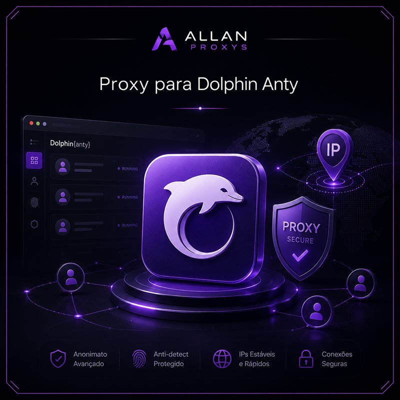 Proxy para Dolphin Anty: guia de configuração