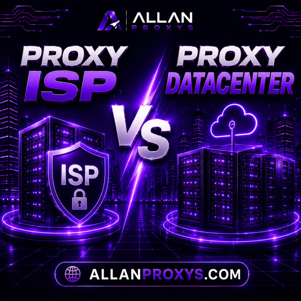 Proxy ISP vs Proxy Datacenter: qual a diferença
