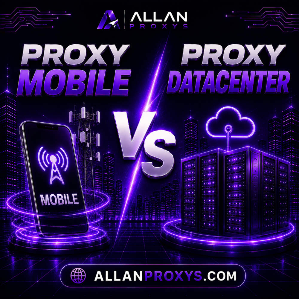 Proxy Mobile vs Proxy Datacenter: qual a diferença
