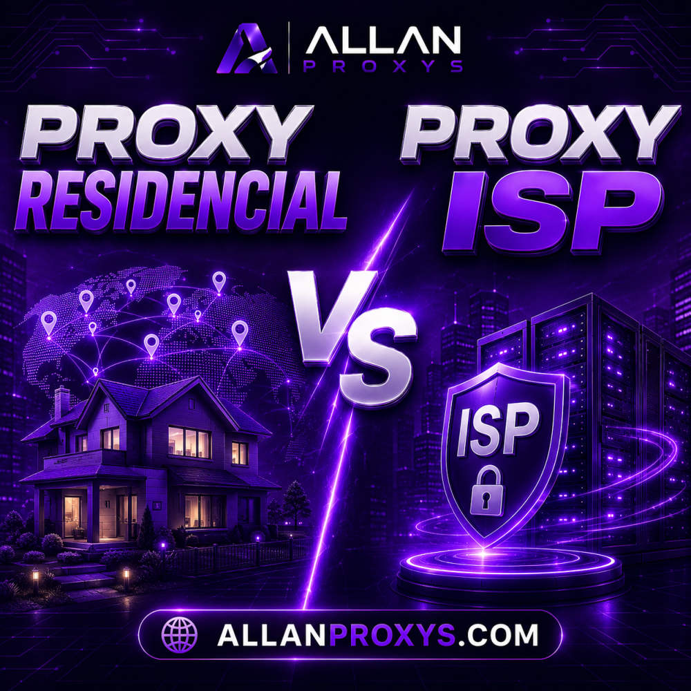 Proxy Residencial vs Proxy ISP: qual a diferença